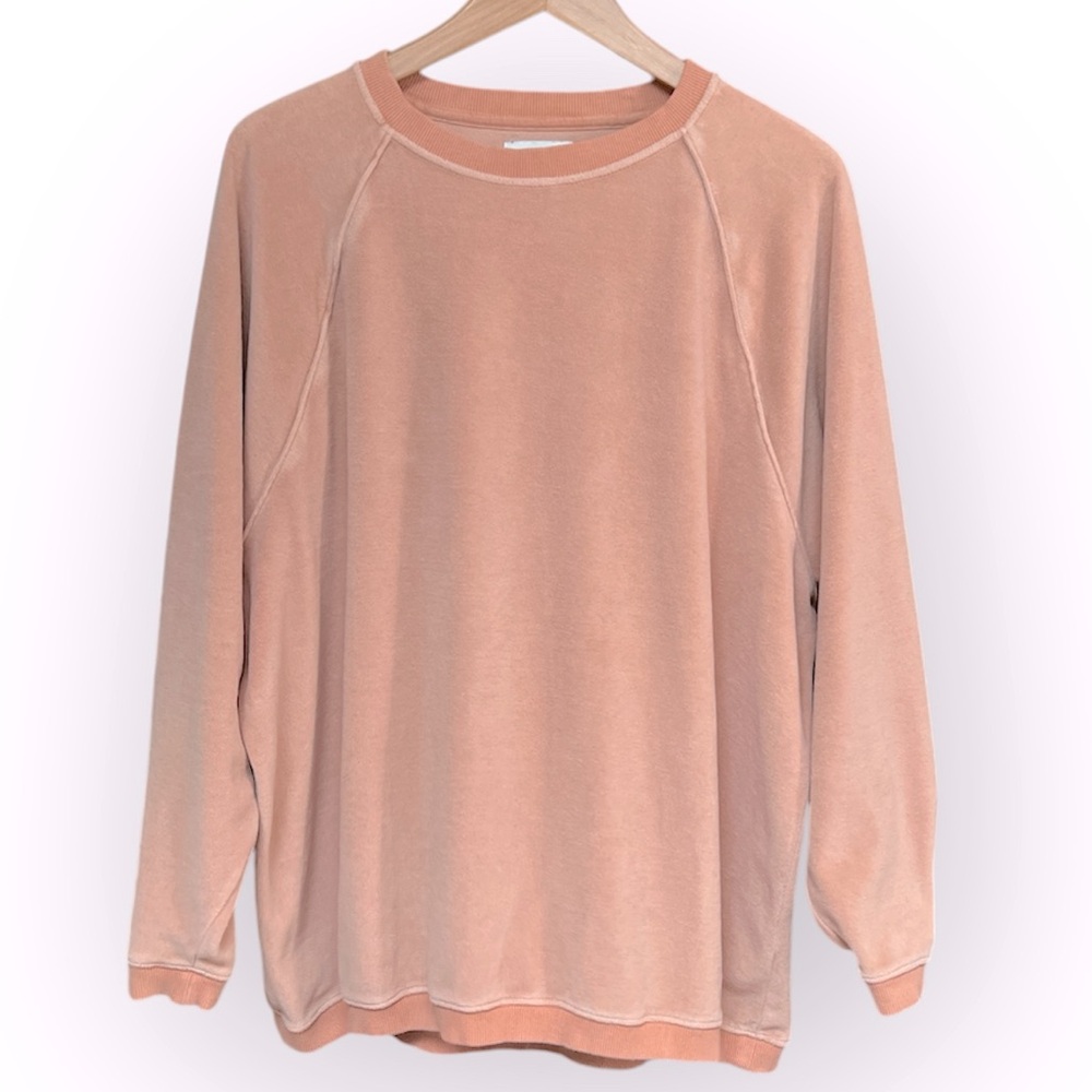 Aerie Oversized Velour Sweatshirt S